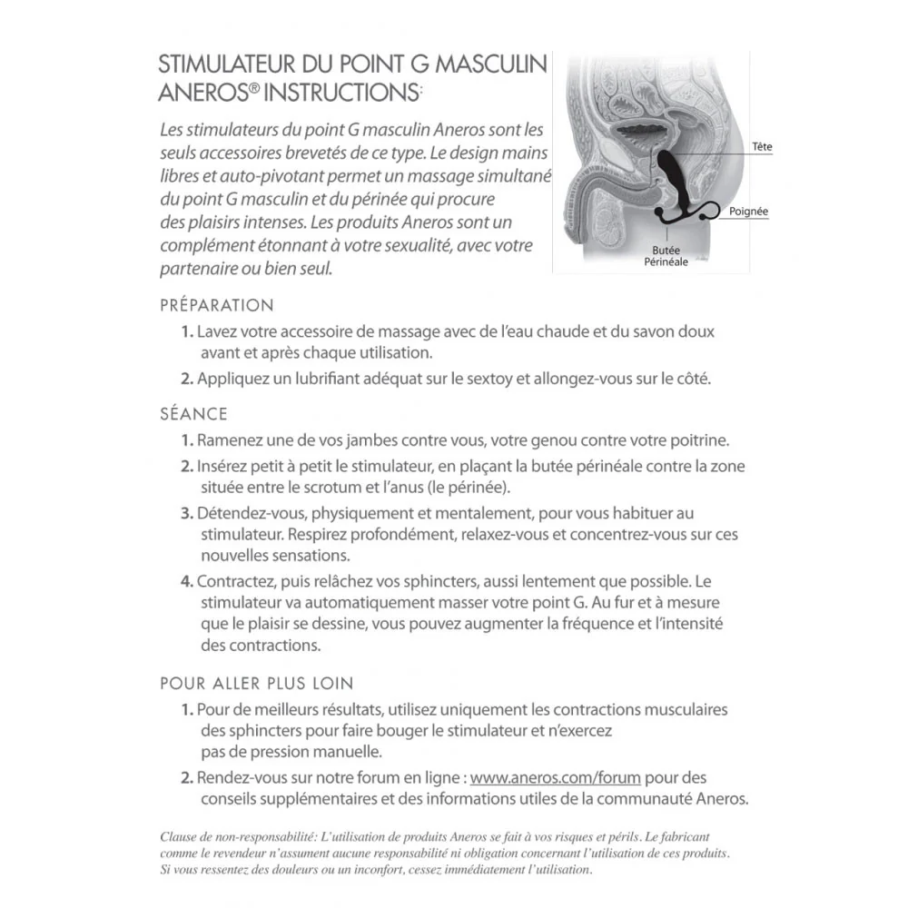 Stimulateur prostatique Maximus Trident - Image 3