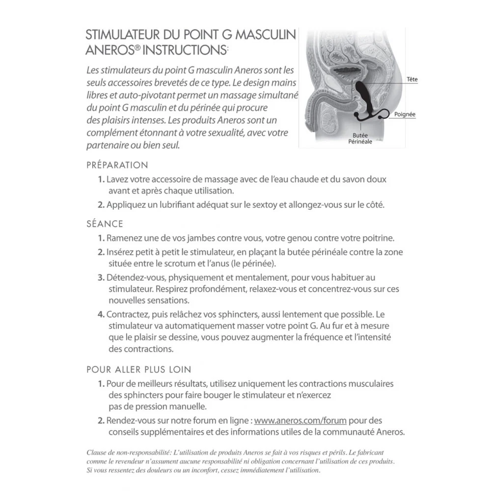 Stimulateur prostatique MGX Trident - Image 3